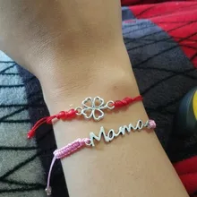 Dijes colgantes de trébol para fabricación de pulseras, TRÉBOL DE LA SUERTE de Color plata antigua, joyería artesanal, amuletos de la suerte, 20 Uds.