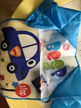Baberos de dibujos animados para bebé, impermeables, infantiles, para comer, dibujo de manga larga, paño para eructar, babero, accesorios para alimentación de bebé de 0 a 2 años
