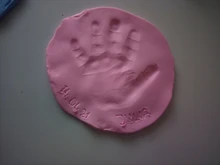 Kit de impresión a mano de arcilla suave para el cuidado del bebé, Kit de impresión de huella dactilar, fundición de aire, tableta de tinta de mano para padres e hijos, juguetes para niños, 2020