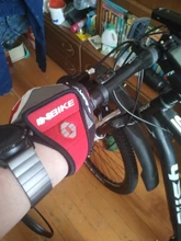 INBIKE-guantes medio dedo de ciclismo almohadilla a prueba de golpes, Para deporte, verano, gimnasio y ciclismo de montaña