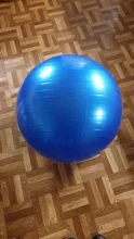 Para hacer ejercicios PVC bolas Bola de Yoga gruesa a prueba de explosión ejercicio gimnasio en casa equipo Pilates equilibrio bola 45cm/55cm/65cm/75cm/85cm