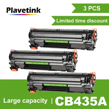Plavetink 3PCS CB435A Toner Cartridge for HP 435A 35A Black Toner Cartridges LaserJet P1002 P1003 P1004 P1005 P1006 P1009
Plavetink 3PCS CB435A Toner Cartridge for HP 435A 35A Black Toner Cartridges LaserJet P1002 P1003 P1004 P1005 P1006 P1009