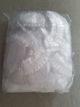 Tapas protectoras de plástico desechables para las orejas, 50/100 Uds., para salón de peluquería, protección contra tinte, gorro de ducha, herramienta