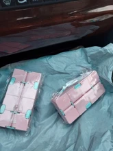 Cubo infinito antiestrés para adultos, cubo mágico de oficina con tapa, rompecabezas cúbico, juguetes para autismo, relajante, 2019