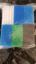 Esponja de filtro de acuario Compatible con Juwel Compact / Bioflow 3,0, 2 x Fine, 1 x gruesa, 1 x nitrato, 2 x carbono, 5 x Poly, 1 Juego