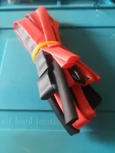 1 metro de tubo de encogimiento de calor transparente calor tubo retráctil envoltura de alambre kits 2:1 termorretráctiles tubo de envoltura de alambre vender conector