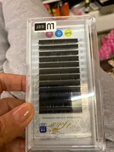 Yelix L Curl extensiones de pestañas 8-15mm mezcla de mate de visón pestañas extensión individuales pestañas L +/LU/M rizo maquillaje pestañas falsas