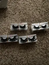 Pestañas de visón 3D, 20/50/100 pares, 100% libres de crueldad, hechas a mano, maquillaje para pestañas falsas naturales reutilizables