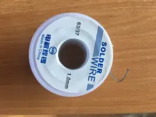 1 Uds 50g de soldadura de hierro de soldadura 0,8, 1,0mm hilo de soldadura de estaño y plomo