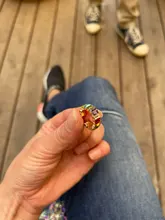 Pendientes bohemios de cristal para mujer, Multicolor, en forma de C, sin perforaciones, pequeños, para novia, boda, Clip, joyería