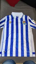 2021 Real Sociedad HOME away Jersey Camiseta de Fútbol OYARZABAL SILVA X PRIETO Real Sociedad Final de Copa del Rey 2019-20