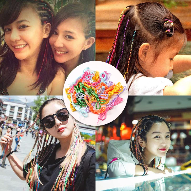 30 pcs/lot-Japan&Korean Popular Version Of Hair Rope Girls Hair Ribbon Color Braid Spread The Artifact Braids Hair Accessories
30 pcs/lot-Japan&Korean Popular Version Of Hair Rope Girls Hair Ribbon Color Braid Spread The Artifact Braids Hair Accessories