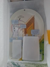 Timbre transmisor inalámbrico para ancianos y sordos, 3 modos de trabajo, luces de 7 colores, Flash, música, timbre de puerta