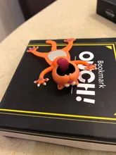 Marcapáginas con dibujos de Panda y Shiba Inu, Material de PVC, en estéreo 3D, Material escolar, Material de papelería, 1 unidad