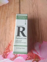 Retinol-suero Facial antiarrugas para eliminar manchas oscuras, suero de colágeno, esencia antienvejecimiento, blanqueador, 2.5% vitamina C / A