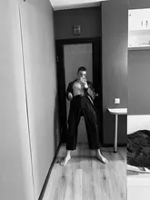 Pantalones rectos de seda para hombre, pantalón Formal de algodón, diseño de negocios a la moda, holgados, traje gris/Negro, M-5XL, 2020