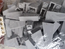 MARUMINE 75 1x2X3 pendiente de ladrillos 4460 bloques de construcción 100 unids/lote reúne las partículas educativos regalo creativo Juguetes