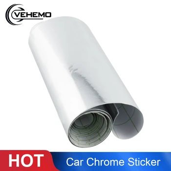 Vehemo 2017 Car-styling 6"x60" Car Auto Mirror Chrome Sticker Wrapping Sticker Decal Silver Gloss Foil Vinyl Wrap Film Sheet
Vehemo 2017 Car-styling 6"x60" Car Auto Mirror Chrome Sticker Wrapping Sticker Decal Silver Gloss Foil Vinyl Wrap Film Sheet