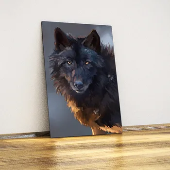 Wolf Think the illustration-Metal Poster
Wolf Think the illustration-Metal Poster