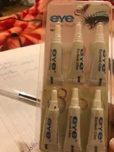 6 uds impermeable pestañas pegamento pestañas postizas extensión pasta adhesiva