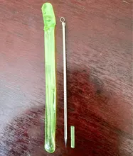 Comedone-utensilio para quitar espinillas y granos, agujas de acero inoxidable para quitar espinillas y granos, cuidado de la piel facial, limpiador de poros, color plateado, 1 Uds.