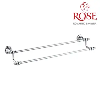 ROSE Towel tube double, brass towel holder, wall mount bracket for towel,wall-mounted bathroom accessories,double chrome plated holder RG1127 
ROSE Towel tube double, brass towel holder, wall mount bracket for towel,wall-mounted bathroom accessories,double chrome plated holder RG1127
