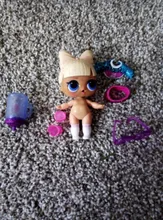 L O L ¡Sorpresa! Juego de muñeca brillante con ropa y zapatos para niño, juguete Punk, edición limitada