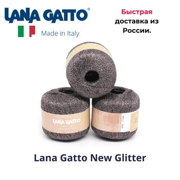 Yarn Lana Gatto NEW GLITTER with Lurex (Italy)
Yarn Lana Gatto NEW GLITTER with Lurex (Italy)