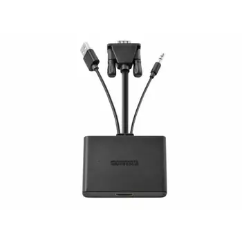 VGA AUDIO TO HDMI ADAPTER 
VGA AUDIO TO HDMI ADAPTER