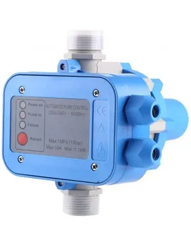 AgoraDirect-Pressure Switch For Water Pump 1100W, Max. Voltage/Current 220V/10A, Pressure Controller 10 Barroom, Input
AgoraDirect-Pressure Switch For Water Pump 1100W, Max. Voltage/Current 220V/10A, Pressure Controller 10 Barroom, Input