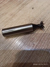 Cortadora de cola de pato HSS, fresa de extremo recto de 10-60mm, 45/55/60 grados, HSS, Router, broca, HSS, 1 ud.