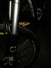 Guardabarros coloridos delantero/trasero para rueda de bicicleta, guardabarros de fibra de carbono, guardabarros para bicicleta de montaña, accesorios para fijar Ciclismo de Carretera