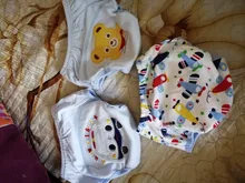 Pantalones de entrenamiento de dibujos animados para bebé, braguitas de pañales impermeables, orinal, ropa interior, pañales reutilizables, 3 uds., Envío Gratis