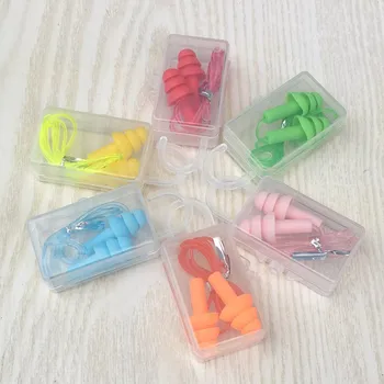 10 Pairs Noise Reduction Swimming Sleeping Learn Anti-Snoring Environmental Protection Tree Type Silicone With Rope Ear Plugs
10 Pairs Noise Reduction Swimming Sleeping Learn Anti-Snoring Environmental Protection Tree Type Silicone With Rope Ear Plugs