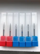 Carburo de tungsteno de MM broca para fresa fresas eléctrica uñas taladro cutícula de pedicura limpiar herramientas para manicura amortiguadores de taladro