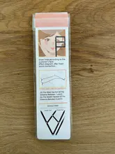 Medidor de cejas triangular de acero inoxidable, con regla para maquillaje permanente, plantilla, pinza de proporción dorada, herramientas de maquillaje