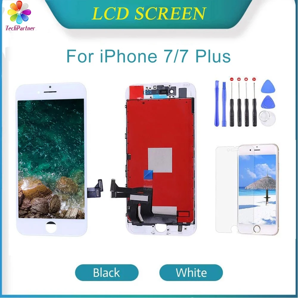 AAA+ LCD Display For iPhone 7 Plus 3D Touch Screen Replacement Pantalla For iPhone 7 Digitizer Assembly Black and White
AAA+ LCD Display For iPhone 7 Plus 3D Touch Screen Replacement Pantalla For iPhone 7 Digitizer Assembly Black and White