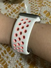 Correa para Apple watch 6, 40mm, 44mm/42mm/38mm, accesorios, correa de silicona, pulsera deportiva iWatch series 6 Se 5 4 3 2 1