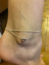 2 unids/set minimalista Color oro y plata Pequeño amor pulsera de dijes de Amistad pulseras de cadena de eslabones de joyas pulseras para las mujeres