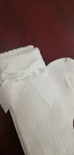 2019 nueva para niños y niñas lazo grande hasta la rodilla largo suave calcetines de algodón con lazo para bebé NIÑOS Calcetines niños calcetines meias 25