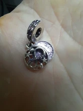 Gran oferta de Plata de Ley 925 Plata brillante árbol de familia cuelga cuentas del encanto Fit Original Pandora pulsera COLLAR COLGANTE de joyería