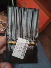 Vastar-Mini aguja de escofina de Metal, 6x140mm, juego de limas, herramientas de tallado de madera para escofina de acero, aguja de escofina, herramienta de limado para carpintería