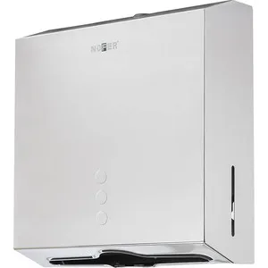 Nofer paper towel dispenser 450 sheets, Chrome/glossy (04006.b)
Nofer paper towel dispenser 450 sheets, Chrome/glossy (04006.b)