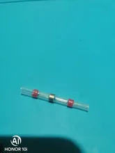 Conectores de cable termorretráctiles, funda impermeable SST21, Terminal de soldadura con sello de soldadura estañado, empalme eléctrico a tope de AWG22-18, 10/20/30 Uds.