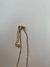 NPKDS-collar con letra de 26 letras, cadena con letras, colgante de joyería minimalista de oro