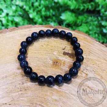 Bracelet made of blue aventurine, 8mm
Bracelet made of blue aventurine, 8mm