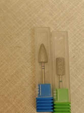 HYTOOS-brocas de diamante para pedicura #60 #130 #180, brocas rotativas de 3/32 pulgadas para manicura, accesorios para el cuidado de los pies