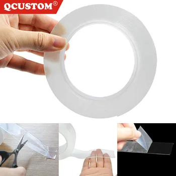 QCUSTOM Double-Sided-Adhesive-Tape Removable Fixing-Tools Car-Storage Nano Washable And Home Loop Disks gekko tape Tie Glue Tape
QCUSTOM Double-Sided-Adhesive-Tape Removable Fixing-Tools Car-Storage Nano Washable And Home Loop Disks gekko tape Tie Glue Tape