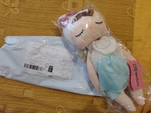 Metoo-conejo de peluche de felpa para niñas, conejo, ciervo, ballet, chica sirena, regalo de cumpleaños y Navidad
