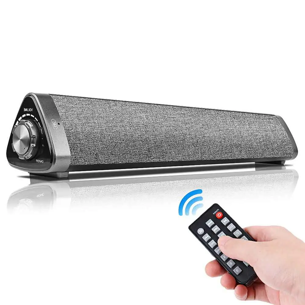 Серый LP 1811 Sound Blaster Bluetooth 5 0 динамик с дистанционным управлением полоска для